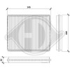 DIEDERICHS DCI0813 - Filter, Innenraumluft