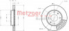 METZGER 6110433 - Bremsscheibe