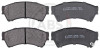 A.B.S. 37668 - Bremsbelagsatz, Scheibenbremse
