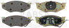 A.B.S. 38367 - Bremsbelagsatz, Scheibenbremse