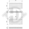 DIEDERICHS DCI0838S - Filter, Innenraumluft
