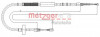 METZGER 10.7537 - Seilzug, Feststellbremse