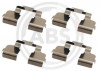 A.B.S. 1835Q - Zubehörsatz, Scheibenbremsbelag