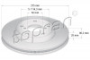 TOPRAN 600612 - Bremsscheibe