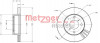 METZGER 6110500 - Bremsscheibe