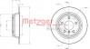 METZGER 6110322 - Bremsscheibe