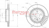 METZGER 6110576 - Bremsscheibe