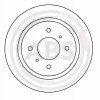 A.B.S. 16018 - Bremsscheibe
