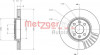 METZGER 6110033 - Bremsscheibe