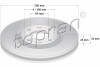 TOPRAN 721176 - Bremsscheibe