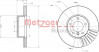 METZGER 6110395 - Bremsscheibe