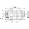 DIEDERICHS DCI0189S - Filter, Innenraumluft