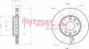 METZGER 6110206 - Bremsscheibe