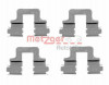 METZGER 109-1606 - Zubehörsatz, Scheibenbremsbelag