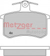 METZGER 1170030 - Bremsbelagsatz, Scheibenbremse