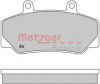 METZGER 1170094 - Bremsbelagsatz, Scheibenbremse