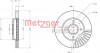 METZGER 6110586 - Bremsscheibe