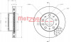 METZGER 6110497 - Bremsscheibe
