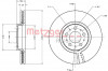 METZGER 6110521 - Bremsscheibe