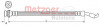 METZGER 4111441 - Bremsschlauch