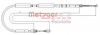 METZGER 10.7536 - Seilzug, Feststellbremse
