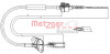METZGER 12.7201 - Seilzug, Kupplungsbetätigung