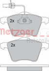 METZGER 1170261 - Bremsbelagsatz, Scheibenbremse