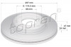 TOPRAN 820426 - Bremsscheibe