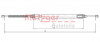 METZGER 10.6682 - Seilzug, Feststellbremse