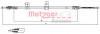 METZGER 17.6032 - Seilzug, Feststellbremse