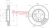 METZGER 6110296 - Bremsscheibe