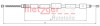 METZGER 10.6032 - Seilzug, Feststellbremse