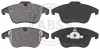 A.B.S. 37568 - Bremsbelagsatz, Scheibenbremse