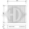 DIEDERICHS DCI1137 - Filter, Innenraumluft