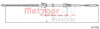 METZGER 10.7132 - Seilzug, Feststellbremse