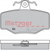 METZGER 1170076 - Bremsbelagsatz, Scheibenbremse