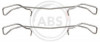 A.B.S. 1678Q - Zubehörsatz, Scheibenbremsbelag