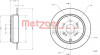 METZGER 6110791 - Bremsscheibe