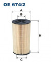 FILTRON OE674/2 - Ölfilter