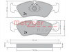 METZGER 1170235 - Bremsbelagsatz, Scheibenbremse
