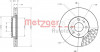 METZGER 6110216 - Bremsscheibe
