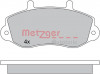 METZGER 1170553 - Bremsbelagsatz, Scheibenbremse