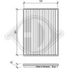 DIEDERICHS DCI0157 - Filter, Innenraumluft