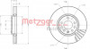 METZGER 6110404 - Bremsscheibe