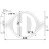 DIEDERICHS DCC1766 - Kondensator, Klimaanlage