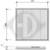 DIEDERICHS DCI0101 - Filter, Innenraumluft