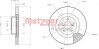 METZGER 6110750 - Bremsscheibe