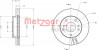 METZGER 6110702 - Bremsscheibe