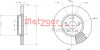 METZGER 6110577 - Bremsscheibe