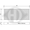DIEDERICHS DCI1095 - Filter, Innenraumluft